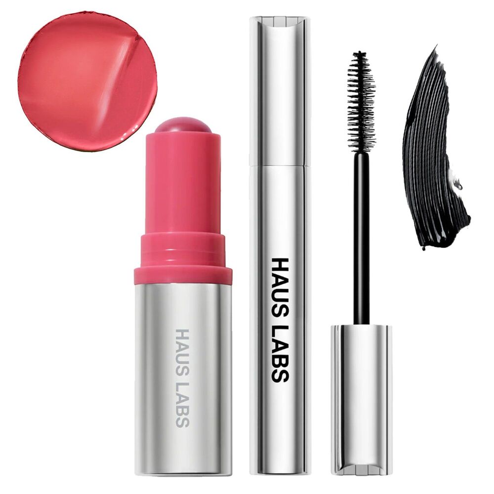 NIB Haus Labs Bundle: Color Fuse Blush Balm & B Structural Mascara